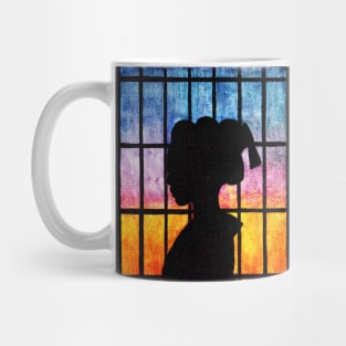 Watercolor - The shadow of sunset Mug